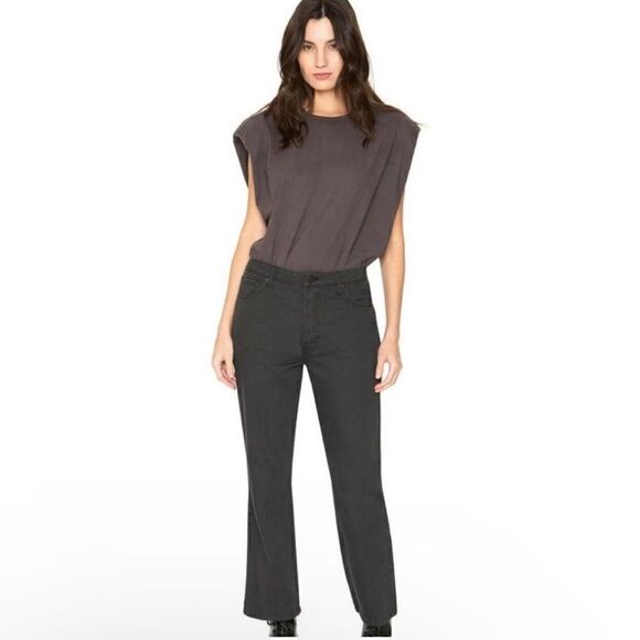 SANDRINE ROSE X FREE PEOPLE BLACK JEANS NWT - Picture 1 of 8